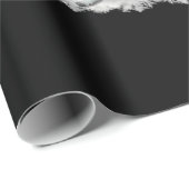 kerstgeit in de boom Funny Santa Goat Lover Gift Cadeaupapier (Rol Hoek)