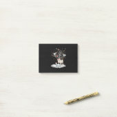 kerstgeit in de boom Funny Santa Goat Lover Gift Post-it® Notes (Op bureau)