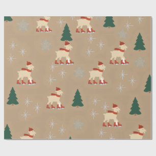 Kerstgeit Inpakpapier