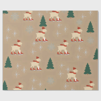 Kerstgeit Inpakpapier