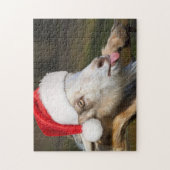 kerstgeit legpuzzel (Verticaal)