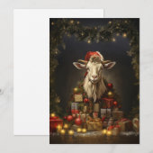 Kerstgeit Sinterklaas Feestdagenkaart (Voorkant / Achterkant)