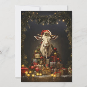 Kerstgeit Sinterklaas Feestdagenkaart