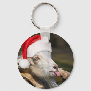 kerstgeit sleutelhanger
