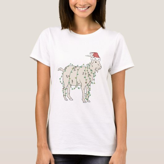 kerstgeit t-shirt (Voorkant)
