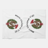 Kerstgeit Tea Towel Theedoek (Horizontaal)