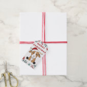 Kerstgeit Winterdieren Gift Labels Cadeaulabel (Met Touw)