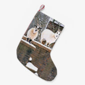 kerstgeiten kleine kerstsok (Voorkant (Hangend))