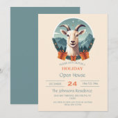 Kerstgeitengeschenken Kaart (Voorkant / Achterkant)