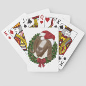 Kerstgeitespeelkaarten Pokerkaarten (Achterkant)