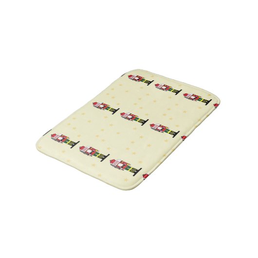 kerstgek badmat (Gekanteld)