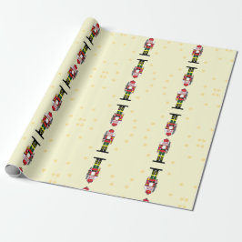 kerstgek cadeaupapier
