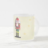 kerstgek matglas koffiemok (Voorkant rechts)