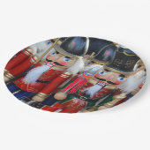 kerstgek papieren bordje (Gekanteld)