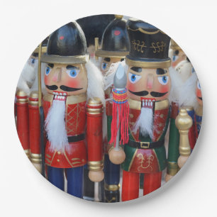 kerstgek papieren bordje