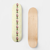 kerstgek persoonlijk skateboard (Voorkant)