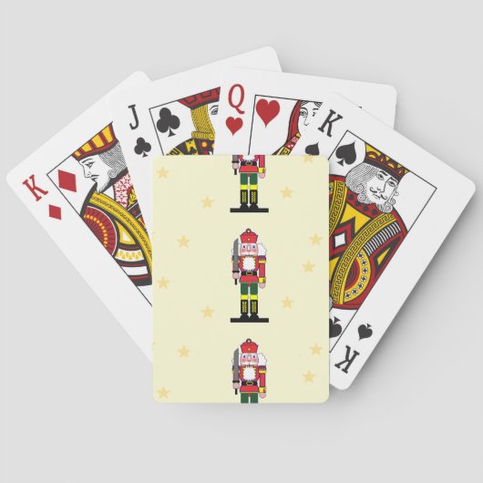 kerstgek pokerkaarten (Achterkant)