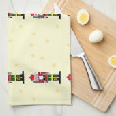 kerstgek theedoek (Quarter Fold)