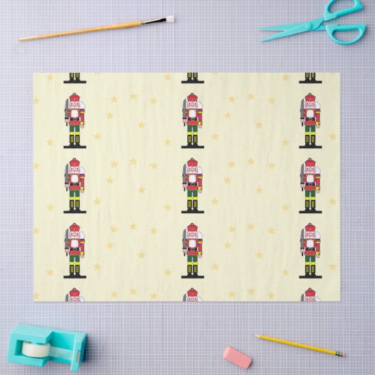 kerstgek tissuepapier (Craft)