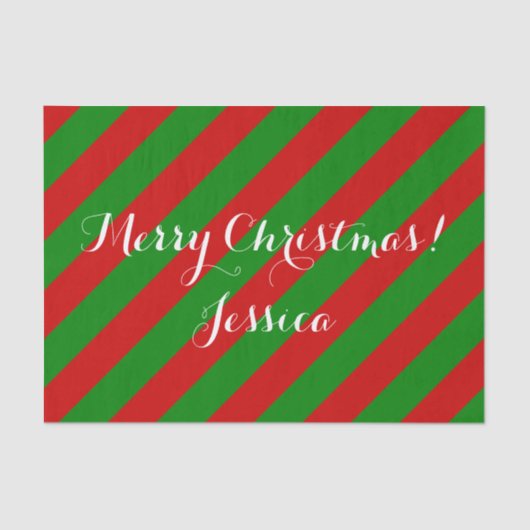 kerstgekleurd tissuepapier voor cadeauverpakking (Voorkant)