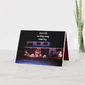 KERSTGELD KAN GEEN LOVE CARD KOPEN FEESTDAGEN KAART (Voorkant)