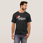 Kerstgeloof: kerstkerstkerstmis gelooft kerstmis t-shirt (Voorkant volledig)