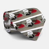 Kerstgeloof Kitty Cat Stropdas (Opgerold)