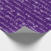 Kerstgeloof Tekst en Snowflakes Cadeaupapier (Hoek)