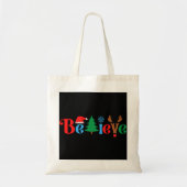 Kerstgeloof Tote Bag (Voorkant)