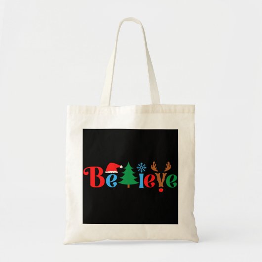 Kerstgeloof Tote Bag (Voorkant)