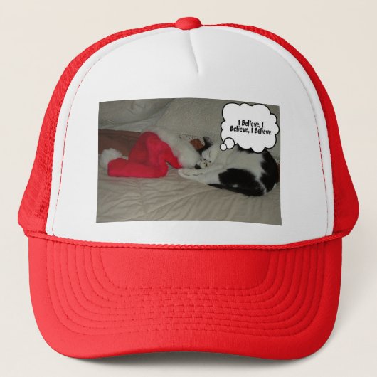 Kerstgeloof Trucker Pet (Voorkant)