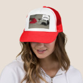 Kerstgeloof Trucker Pet (In situ)