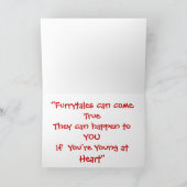 Kerstgeloof Zwarte en Witte Keuten Feestdagen Kaart (Binnen)