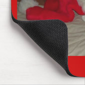 Kerstgeloof Zwarte en Witte Keuten Muismat (Hoek)