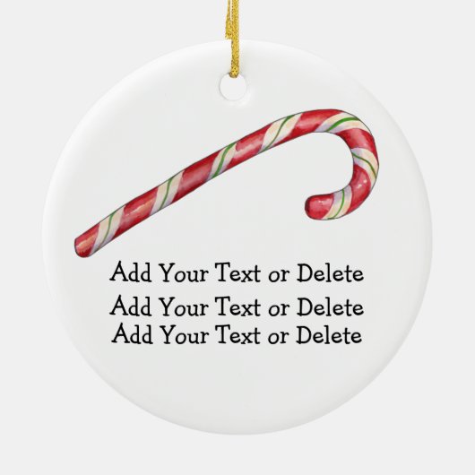 Kerstgelukkige Elf - SRF Keramisch Ornament (Achterkant)