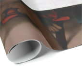 Kerstgelukkige verjaardag Jezus Comics Style Funny Cadeaupapier (Rol Hoek)