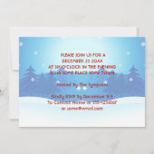 Kerstgelukkige verjaardag Jezus Comics Style Funny Kaart (Achterkant)