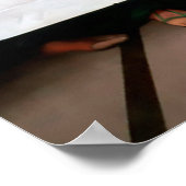 Kerstgelukkige verjaardag Jezus Comics Style Funny Poster (Hoek)