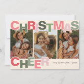 Kerstgemoed | Foto Kerstmis Feestdagenkaart (Voorkant)