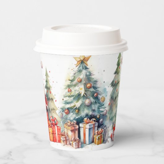 Kerstgemoed, Kerstman Papieren Bekers (Links)