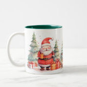 Kerstgemoed, Kerstman Tweekleurige Koffiemok (Links)