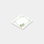 Kerstgenoom Elf Post-it Notes (Schuin)