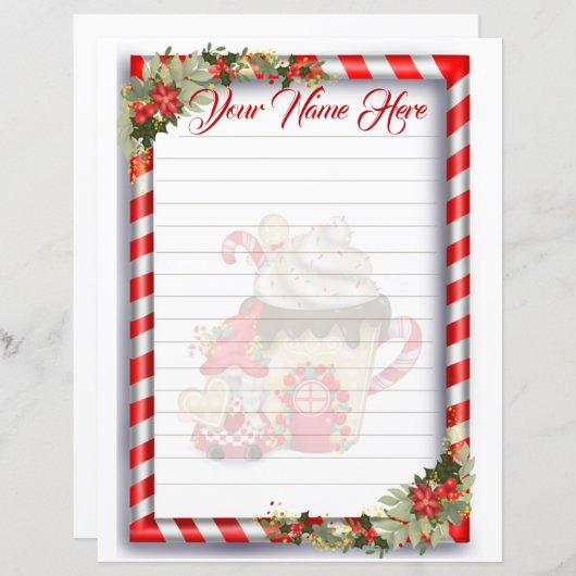 kerstgenoom gepersonaliseerd (Voorkant / Achterkant)