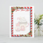 kerstgenoom gepersonaliseerd (Staand voorkant)