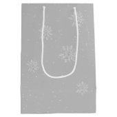 Kerstgenoom met Teddy Bear Medium Cadeauzakje (Achterkant)