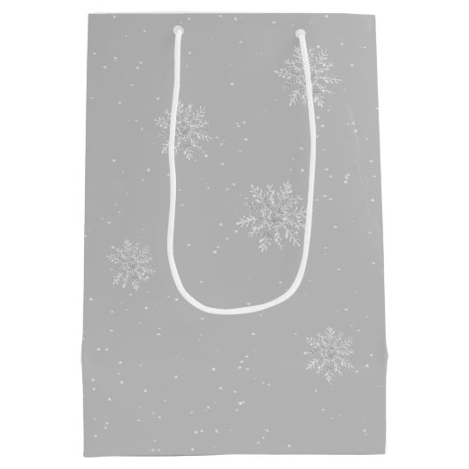 Kerstgenoom met Teddy Bear Medium Cadeauzakje (Achterkant)