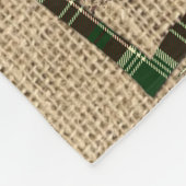 Kerstgenoom Sweet Gnome Red Truck Pset Rustin Fleece Deken (Hoek)