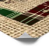 Kerstgenoom Sweet Gnome Red Truck Pset Rustin Poster (Hoek)