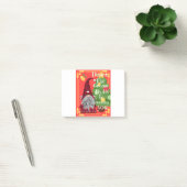 Kerstgenoomboeddy danst grappig nieuwigheids desig post-it® notes (Kantoor)
