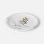 Kerstgenoomstartpunt voor de Feestdagen Papieren Bordje (Gekanteld)